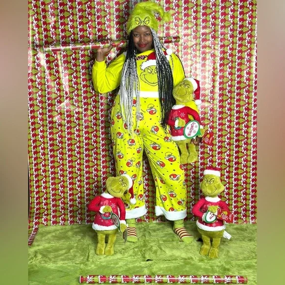 The Grinch Dr. Seuss Grinch Sweater XL (16-18) - Picture 2 of 13